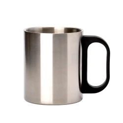 Кружка металлическая Sublime для сублимации под ваше лого для гравировки 280 мл